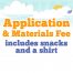 Application & Materials Fee